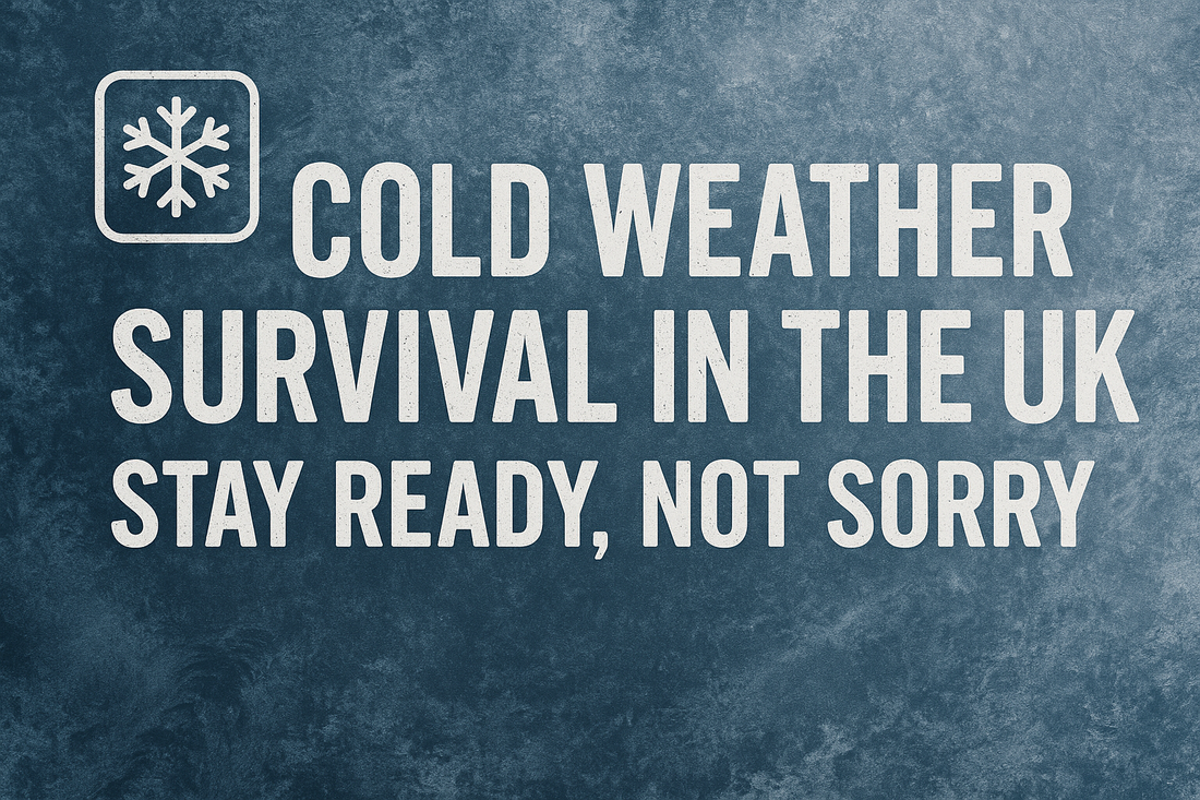 🧊 Cold Weather Survival in the UK: Stay Ready, Not Sorry