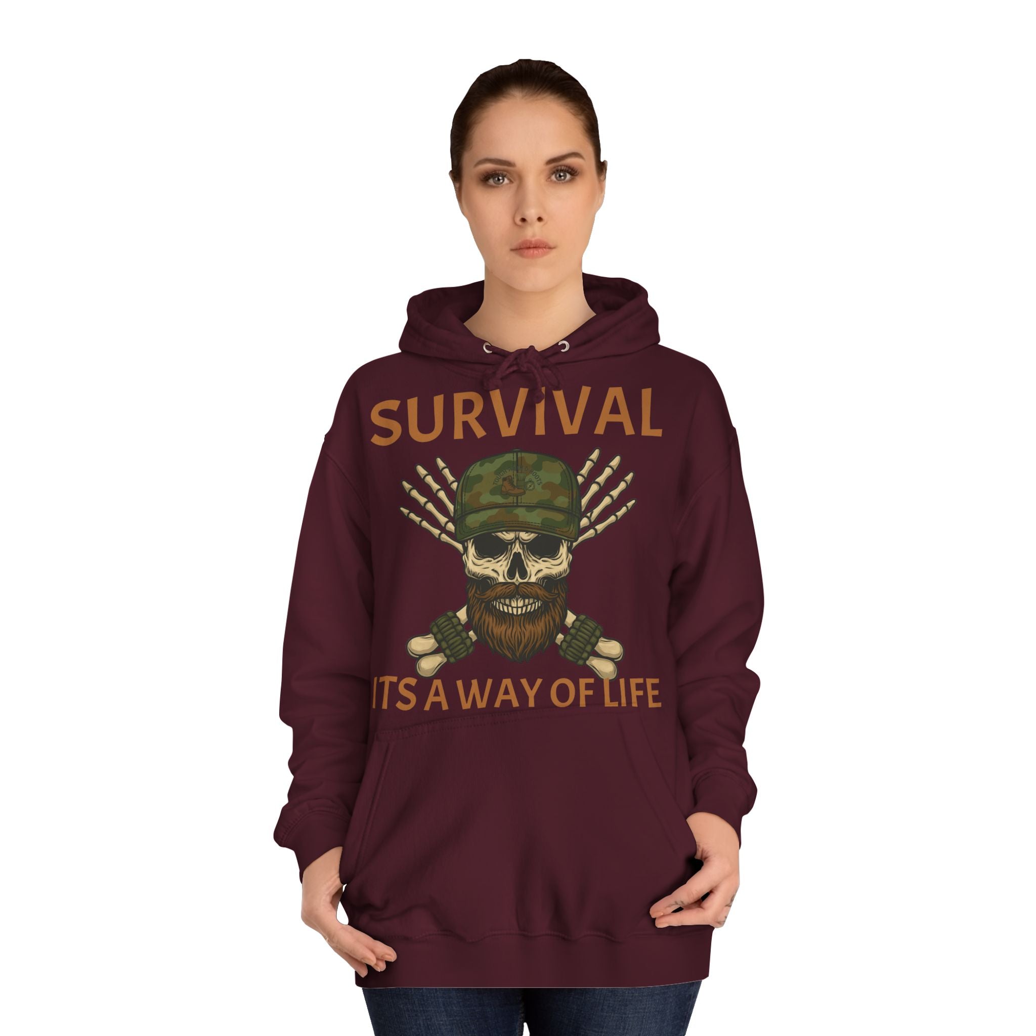 TAOB Skull Survival Lifestyle Hoodie