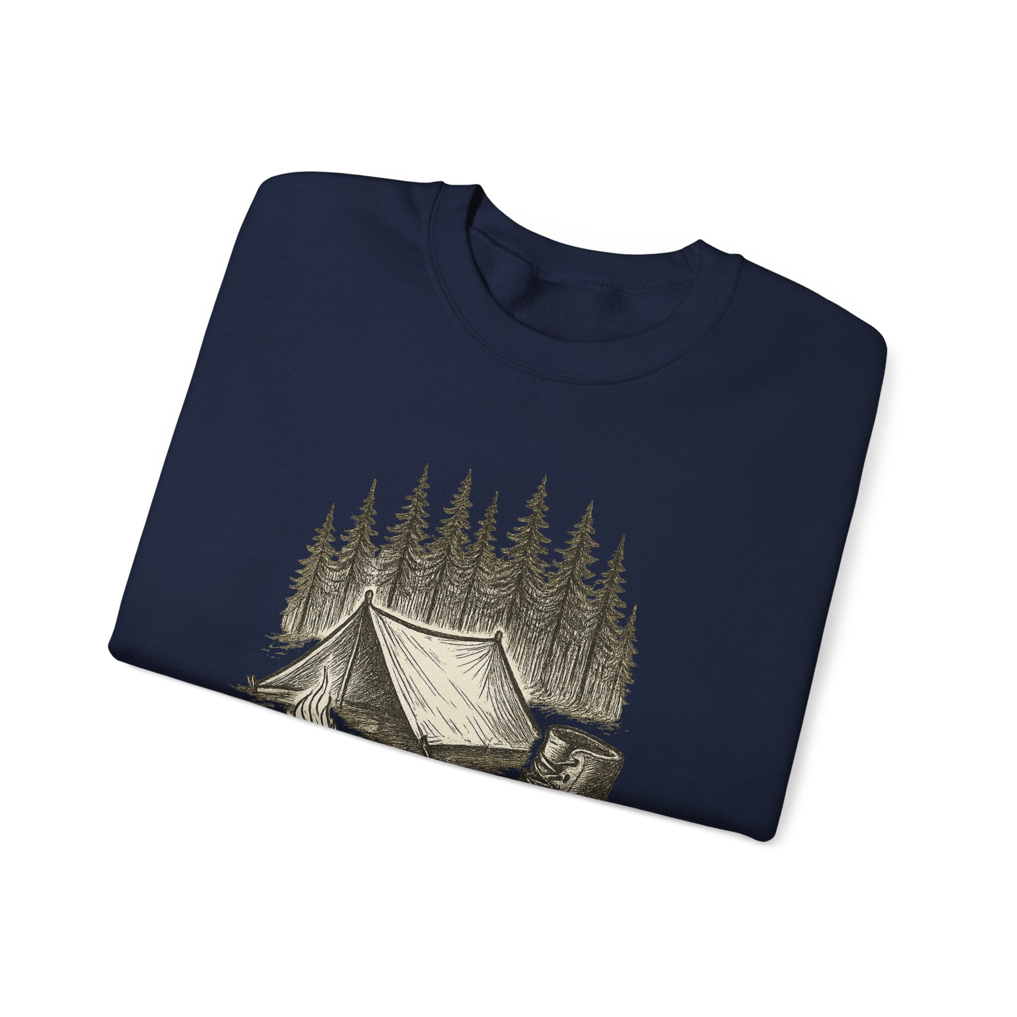 Unisex Camping Crewneck Sweatshirt