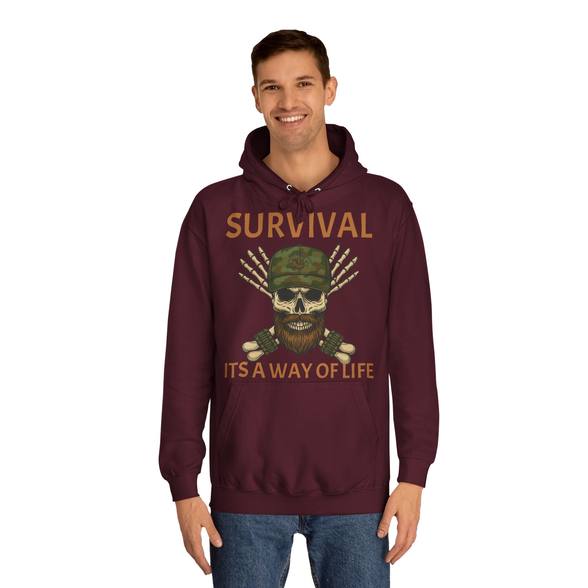 TAOB Skull Survival Lifestyle Hoodie
