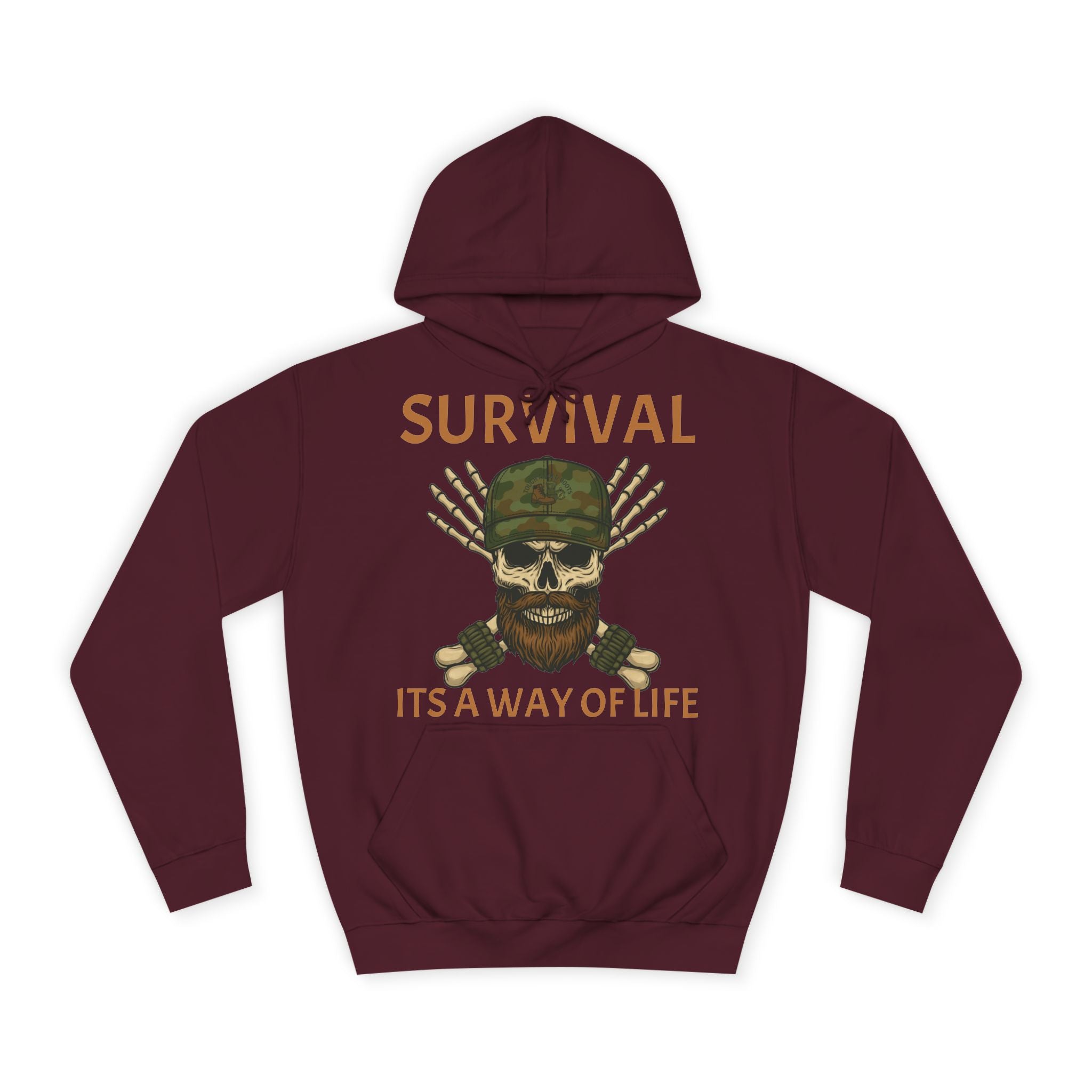 TAOB Skull Survival Lifestyle Hoodie