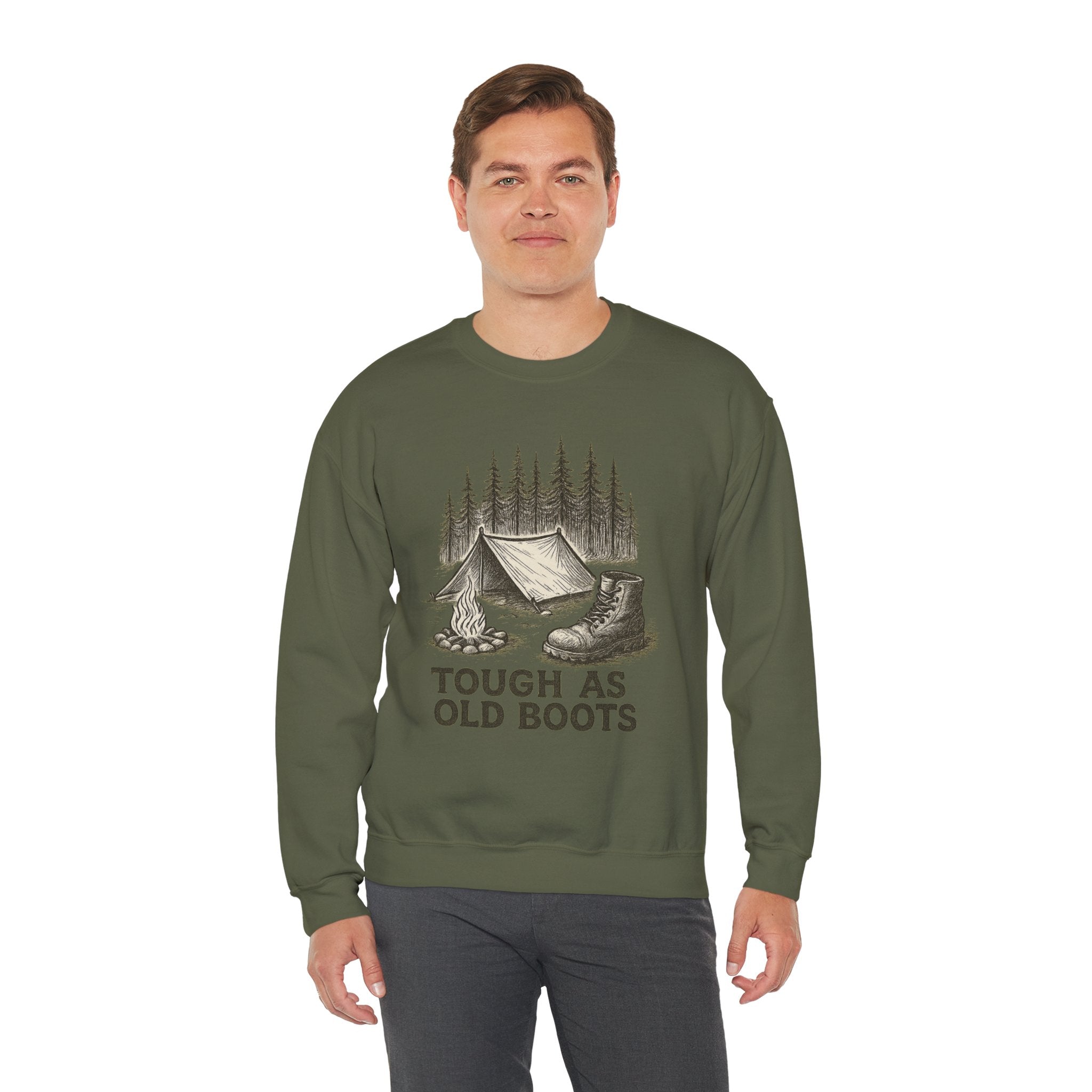 Unisex Camping Crewneck Sweatshirt