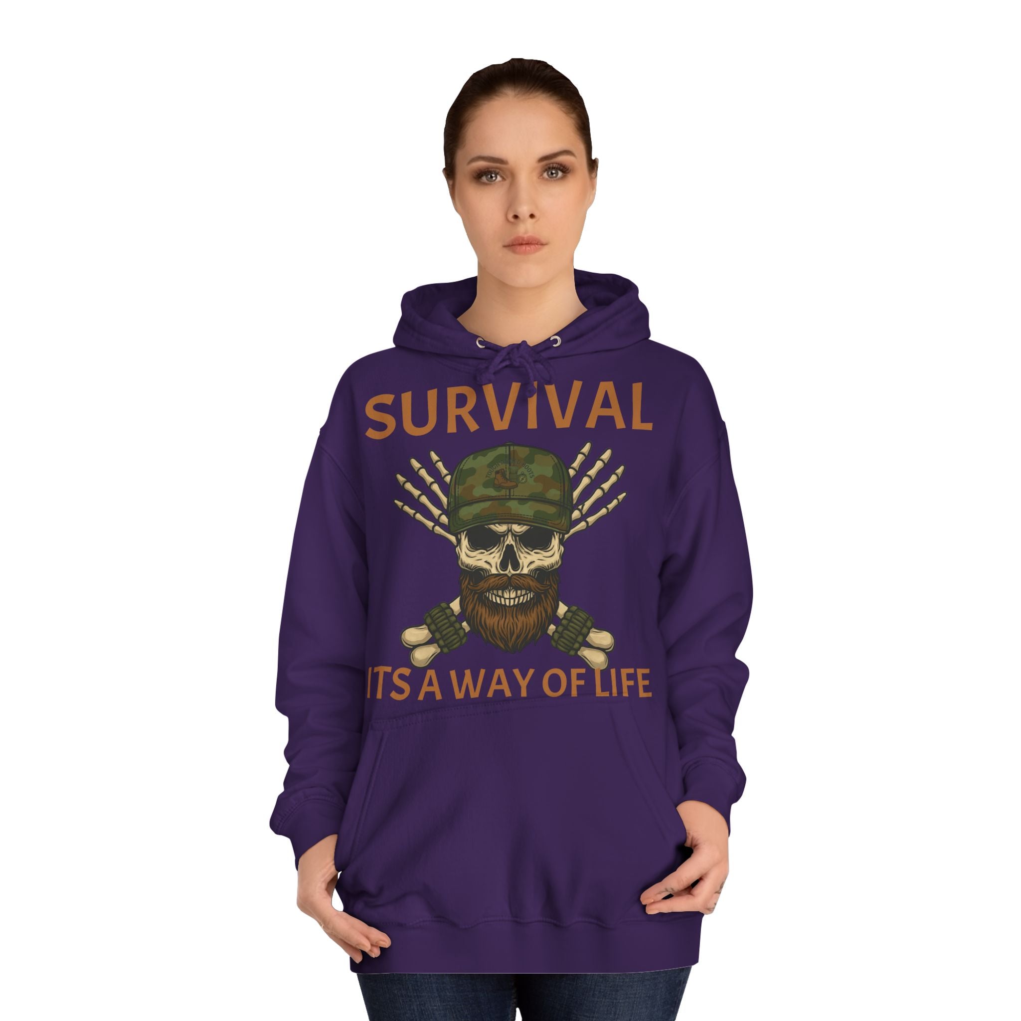 TAOB Skull Survival Lifestyle Hoodie