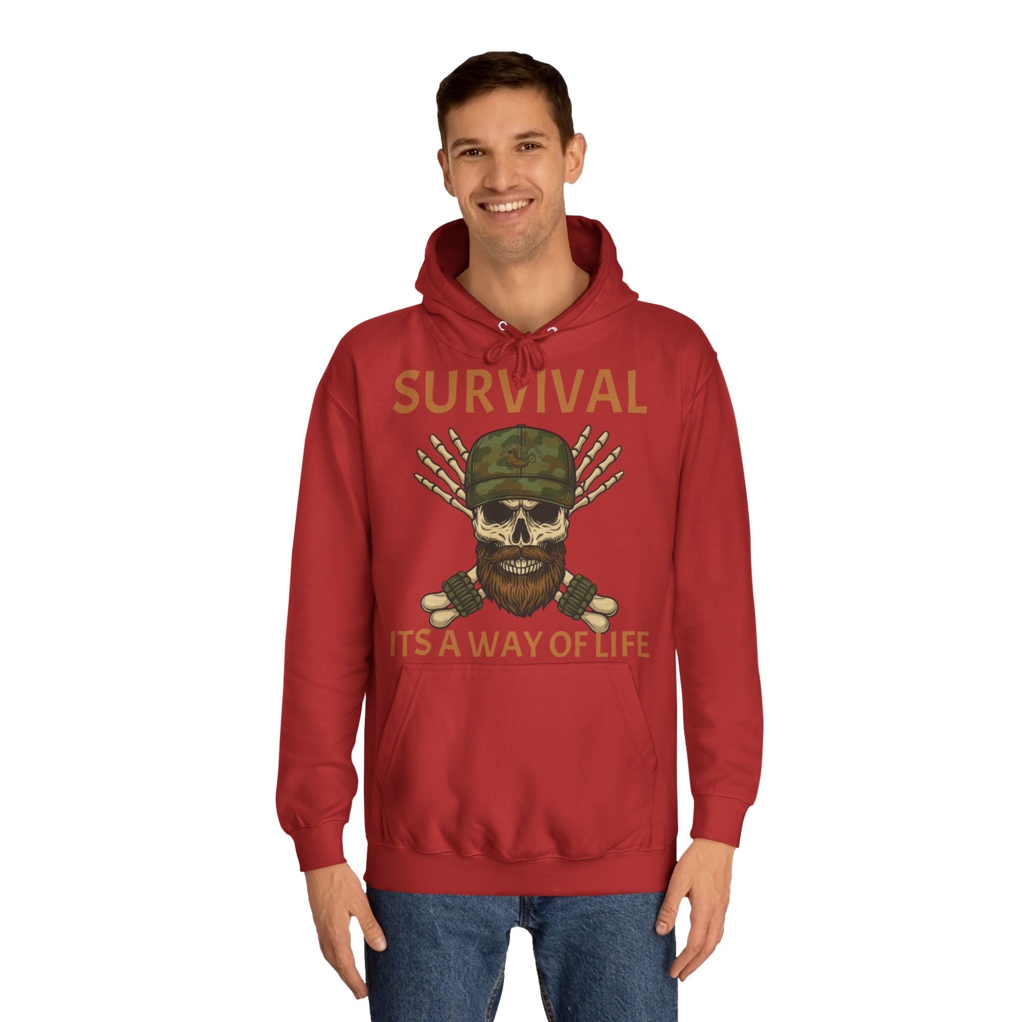 TAOB Skull Survival Lifestyle Hoodie