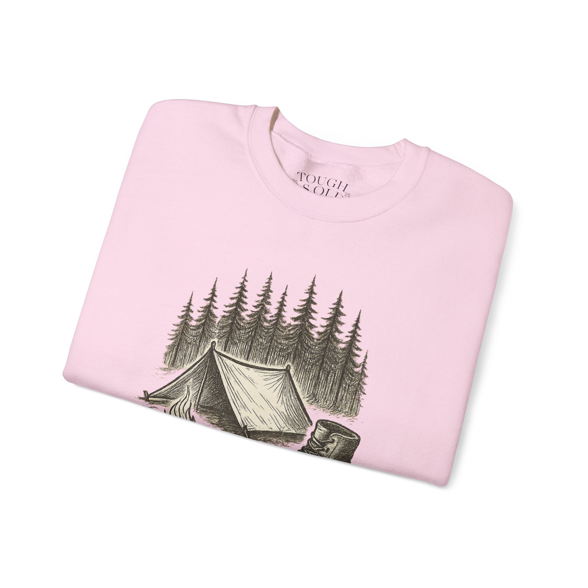 Unisex Camping Crewneck Sweatshirt