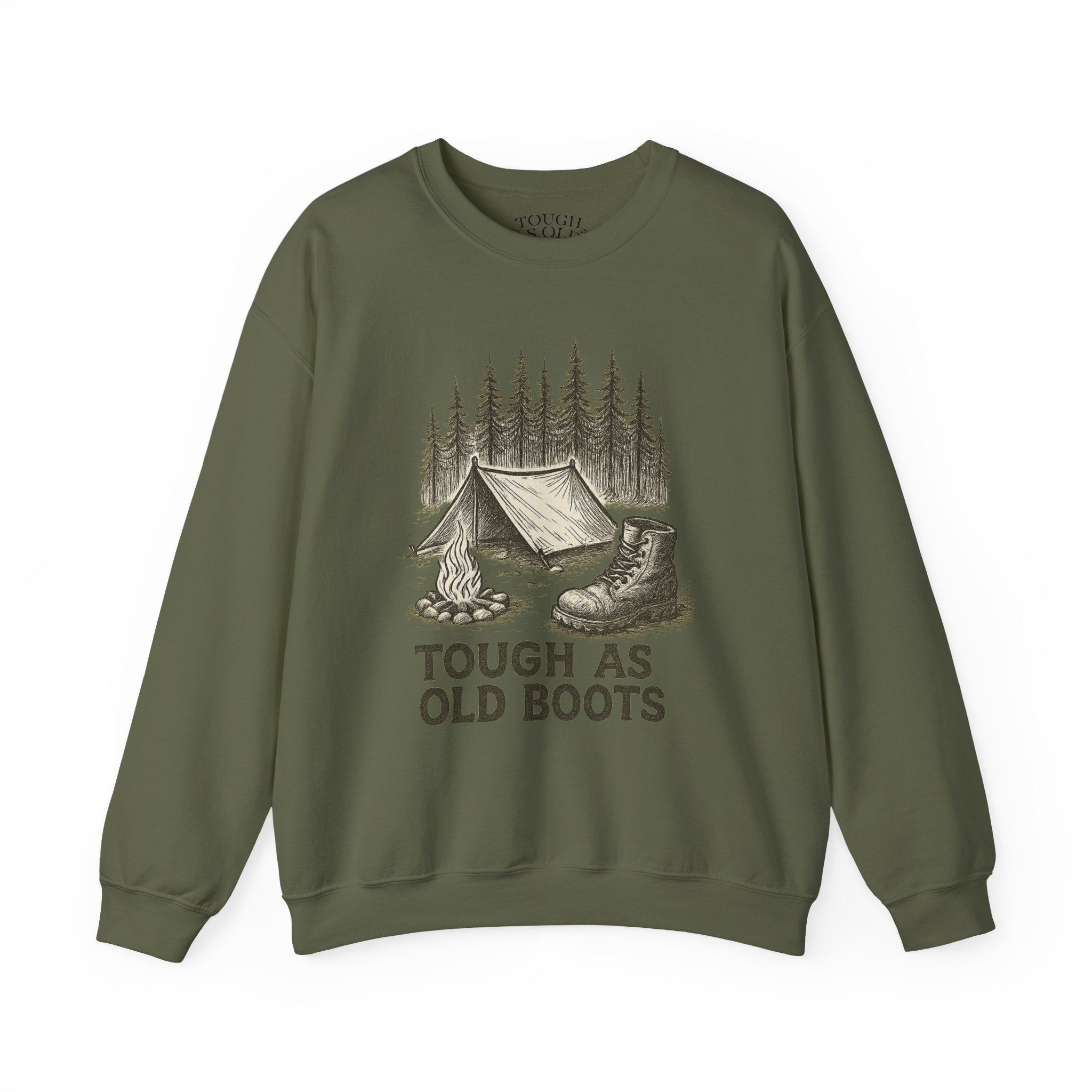 Unisex Camping Crewneck Sweatshirt