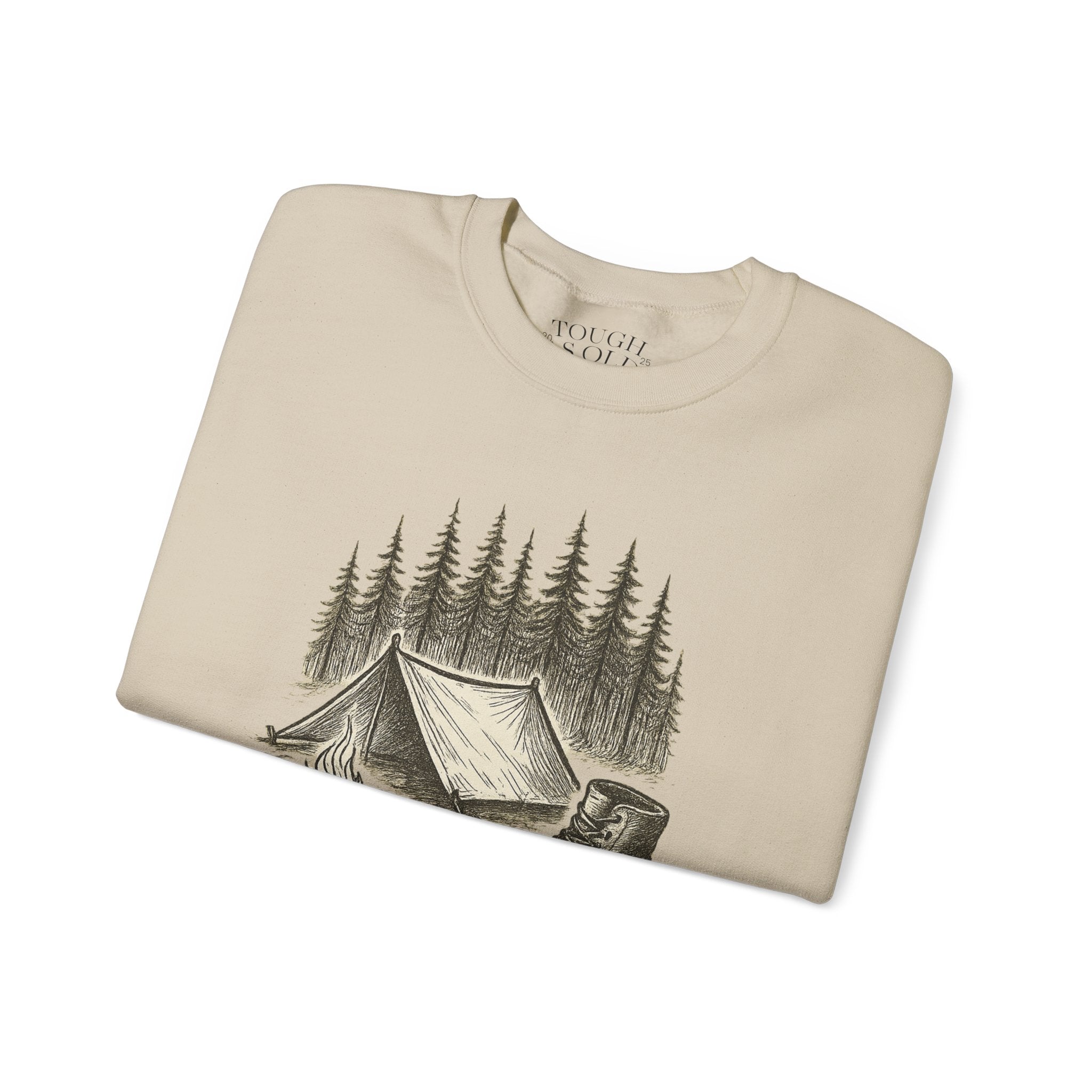 Unisex Camping Crewneck Sweatshirt