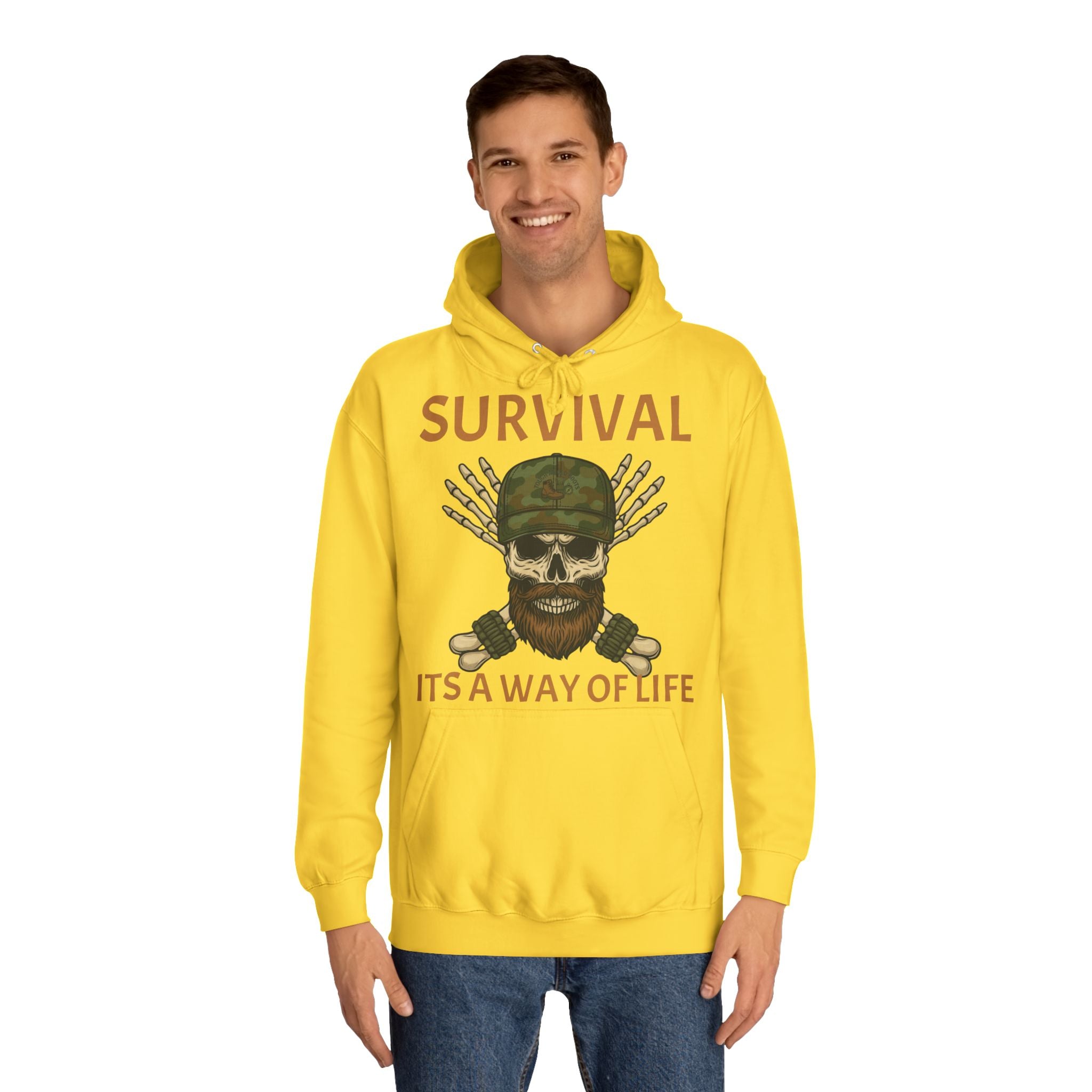 TAOB Skull Survival Lifestyle Hoodie