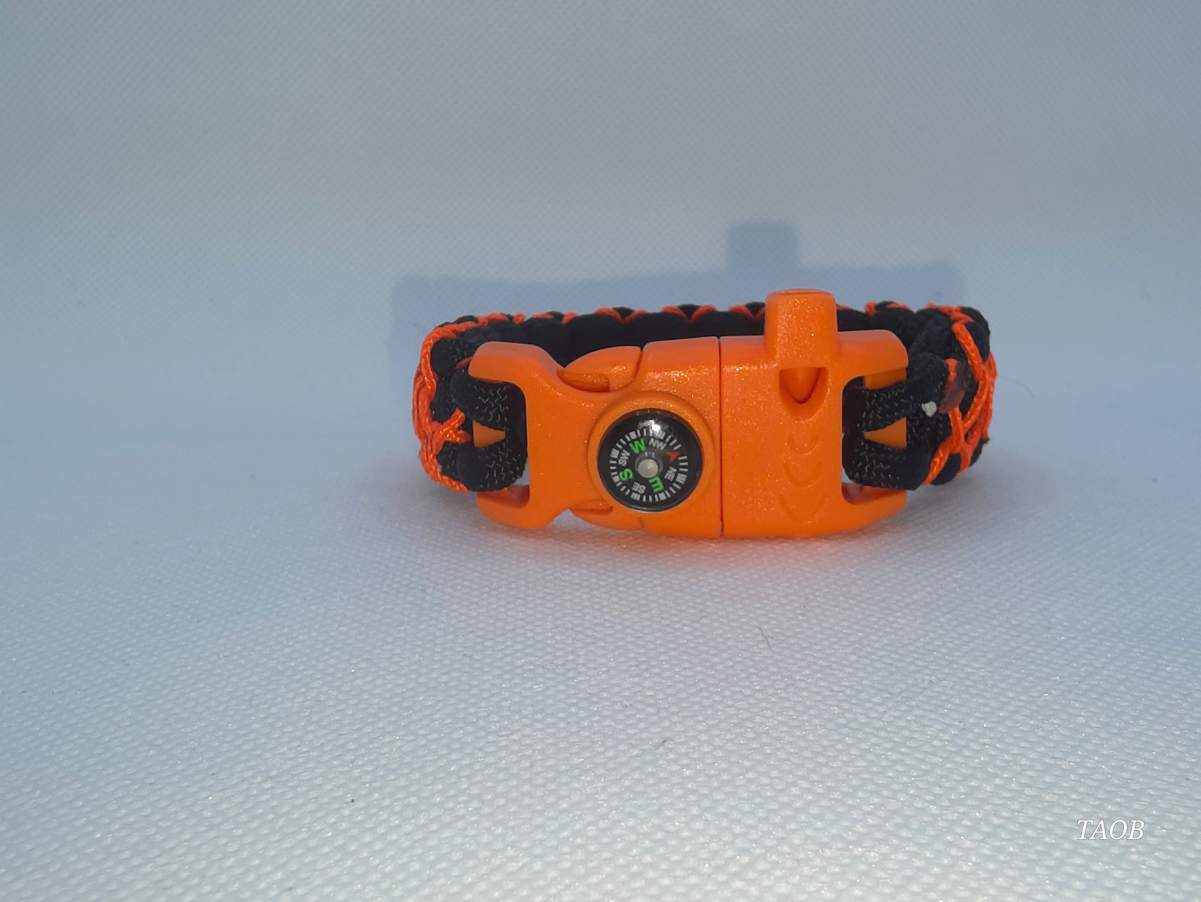 Inferno Weave Paracord Survival Bracelet