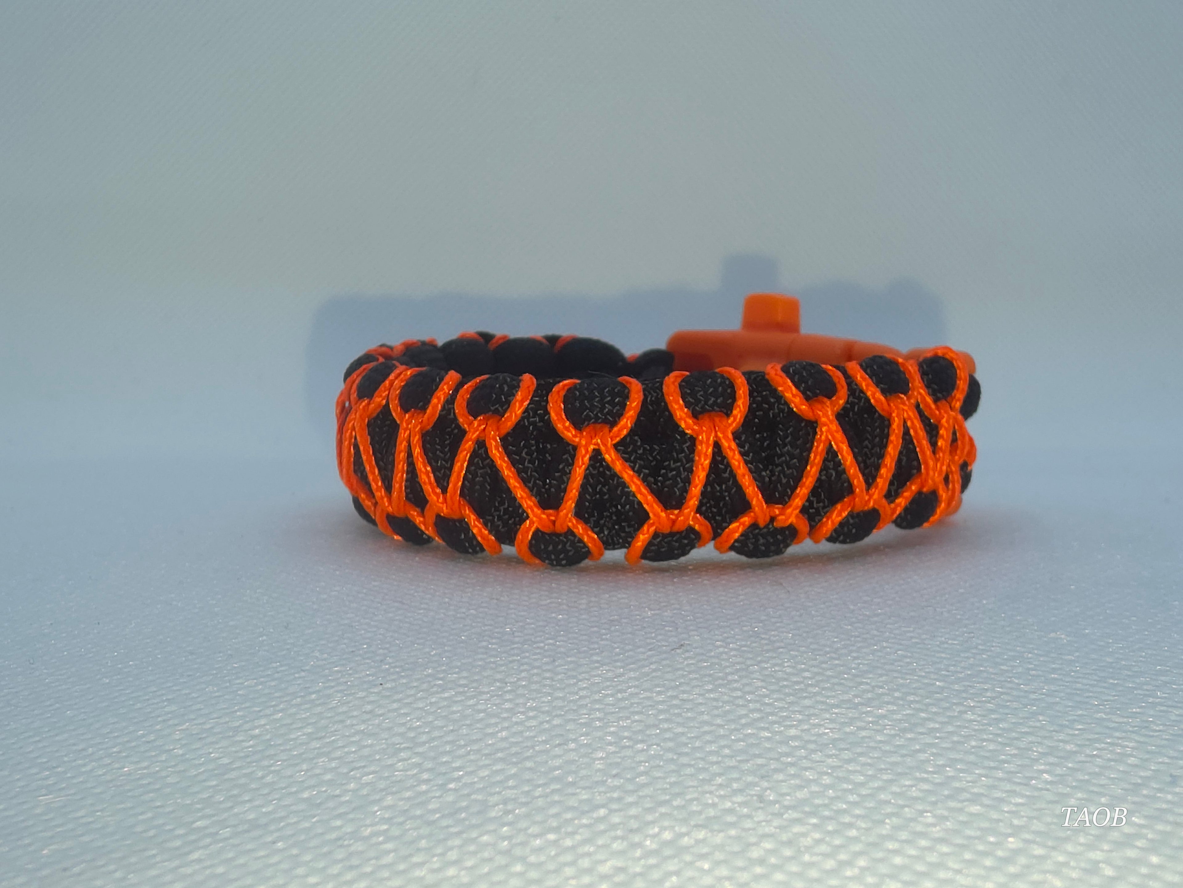 Inferno Weave Paracord Survival Bracelet