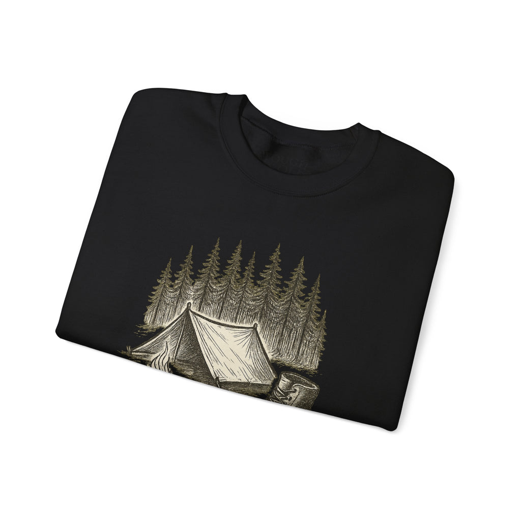 Unisex Camping Crewneck Sweatshirt