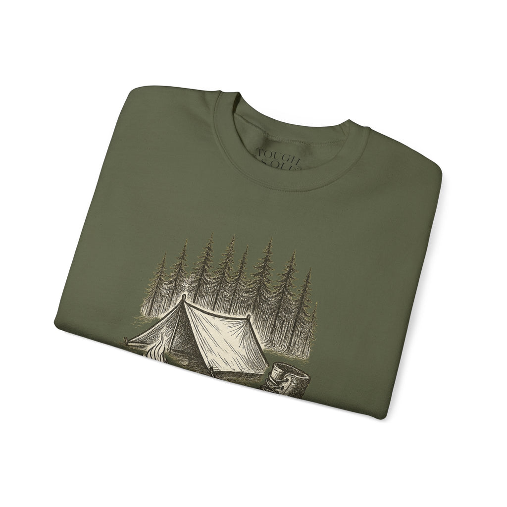 Unisex Camping Crewneck Sweatshirt