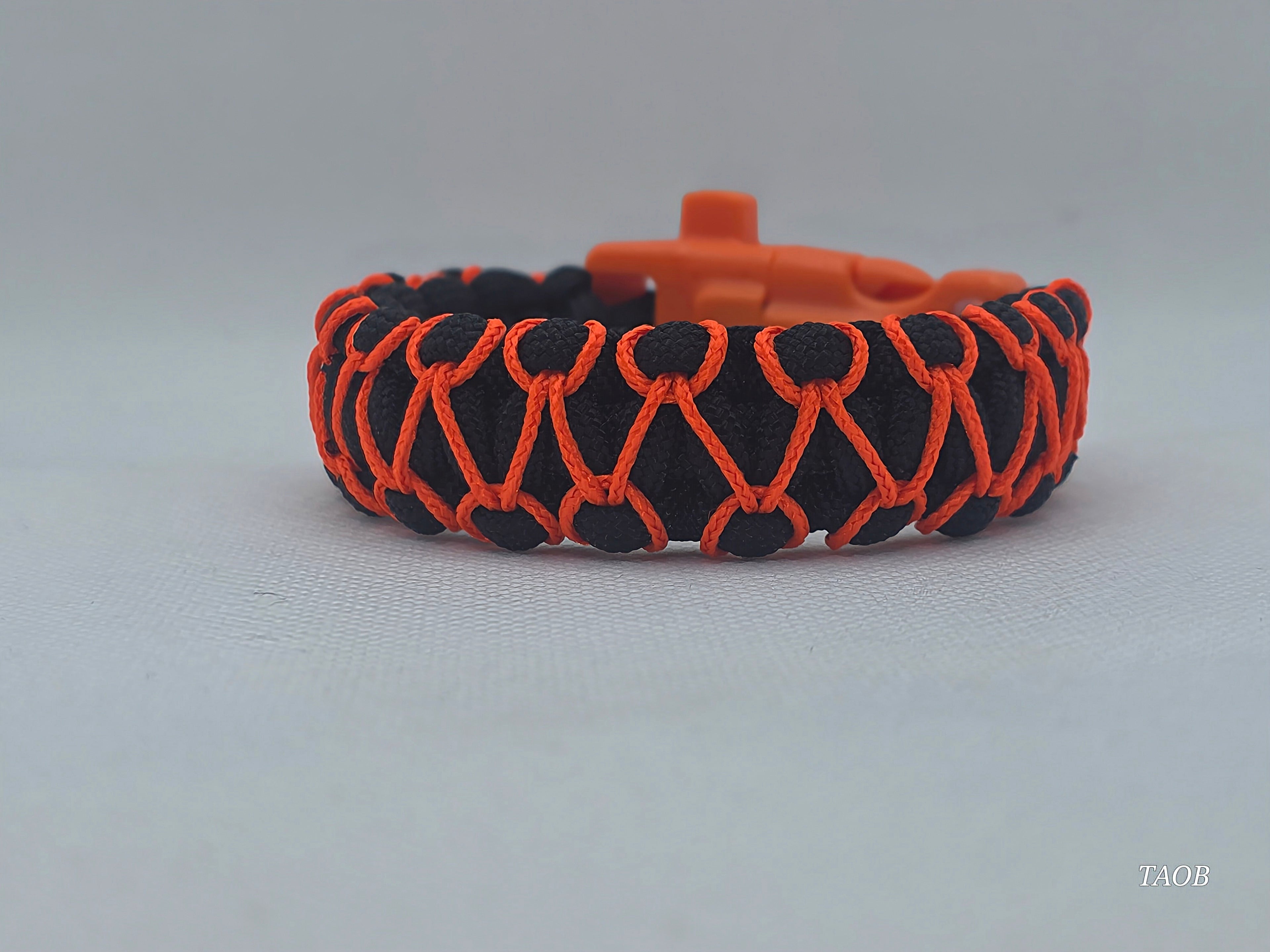 Inferno Weave Paracord Survival Bracelet
